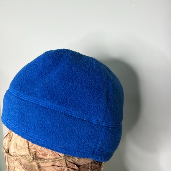 Lot of Two (2) kids L.L. bean Blue Fleece Beanies - Picture 2 of 6